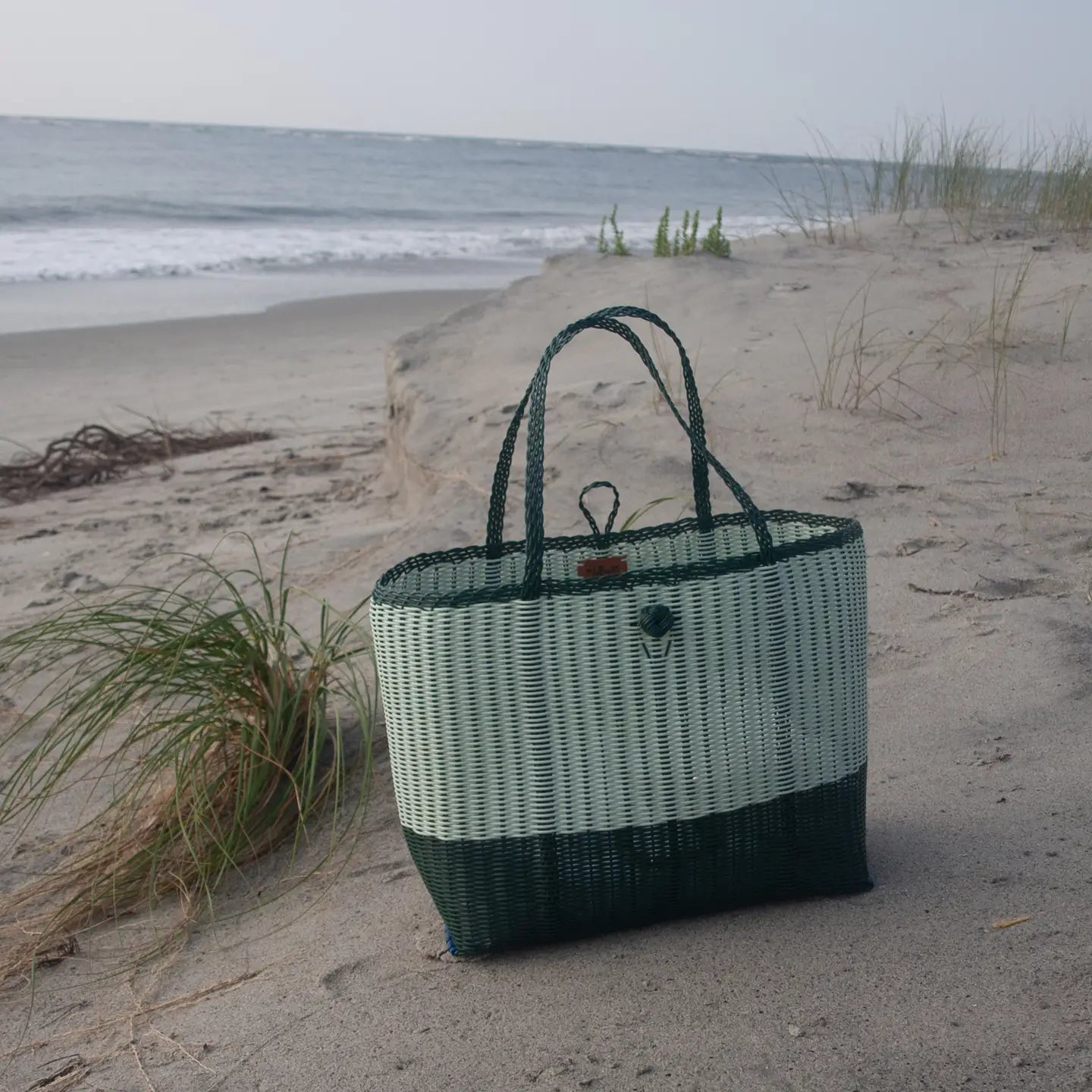 Medium, Rothko in Sea Glass / Evergreen Tote