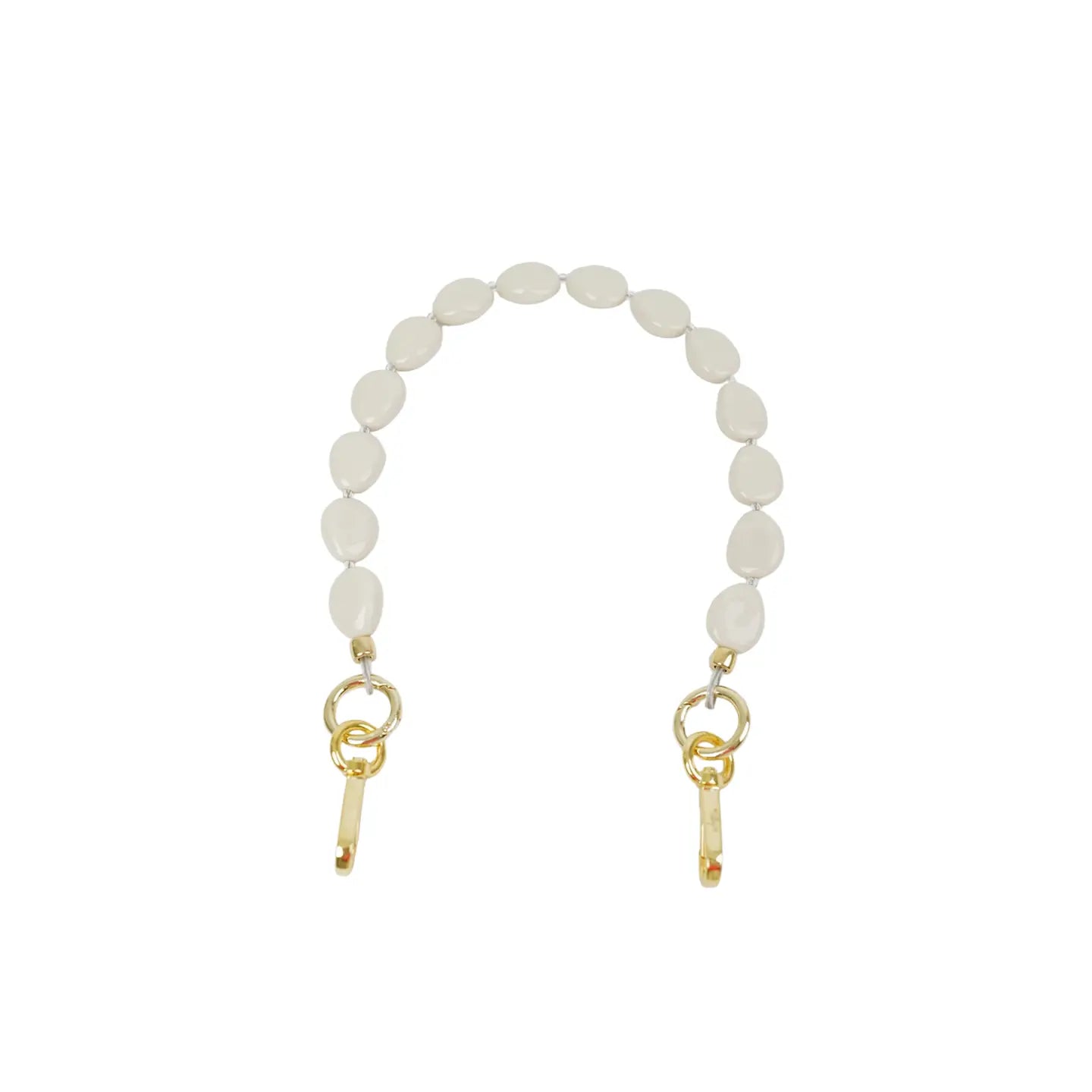 Clutch Strap, River Stone in Ivory