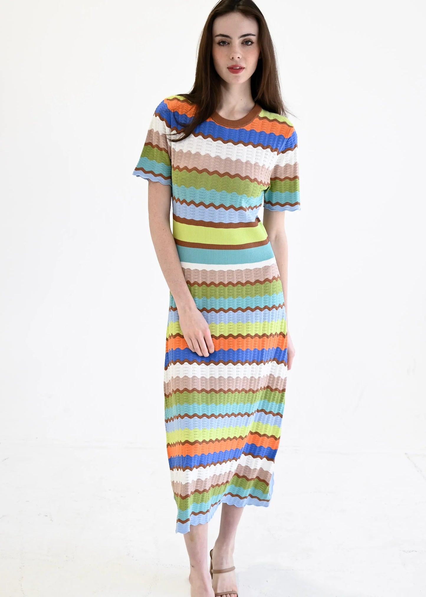 Eyelet Crochet Dress
