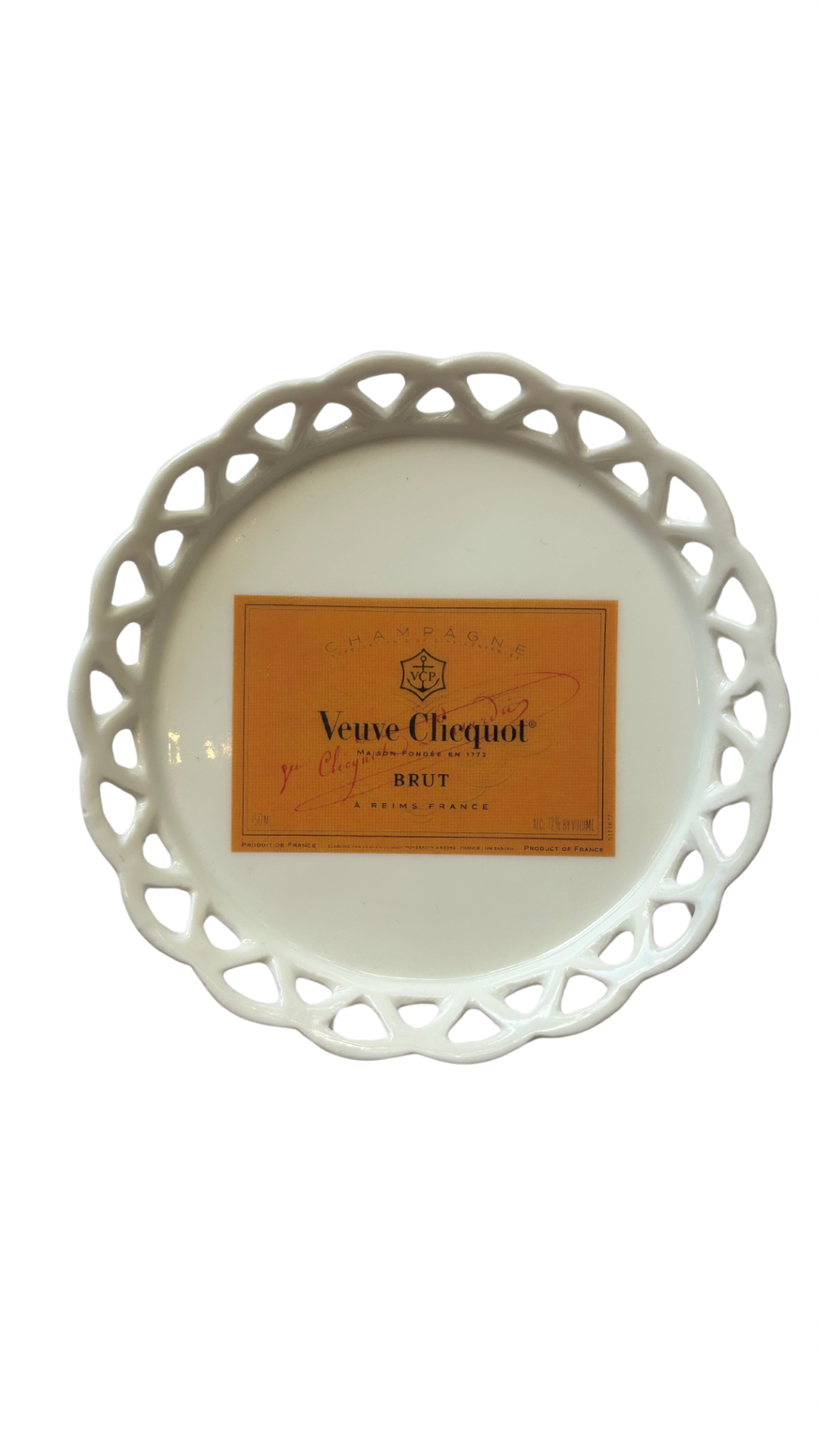 Veuve Clicquot Orange Trinket Tray