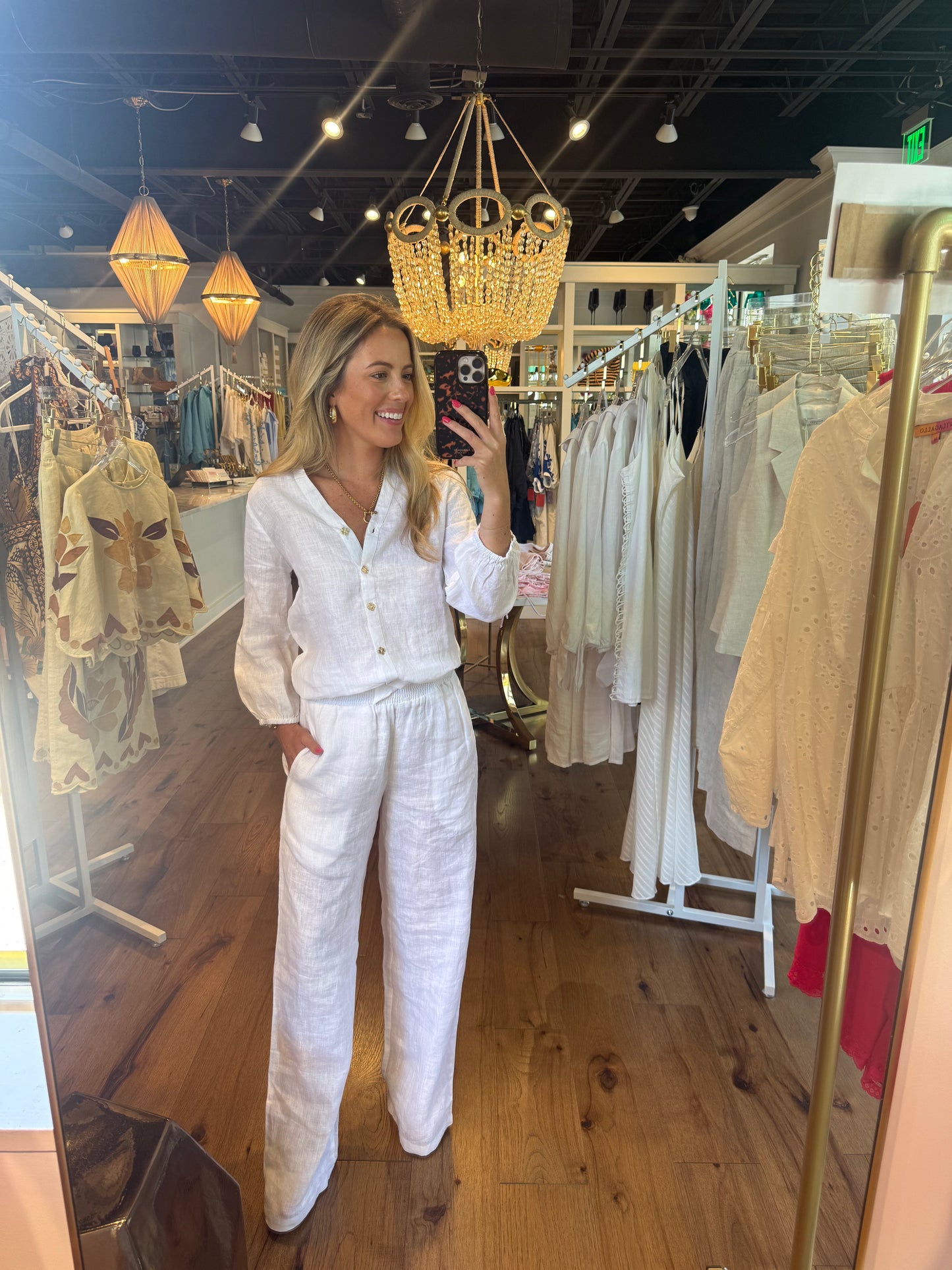 Isla Pant- White