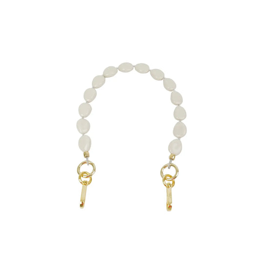 Clutch Strap, River Stone  in Ivory