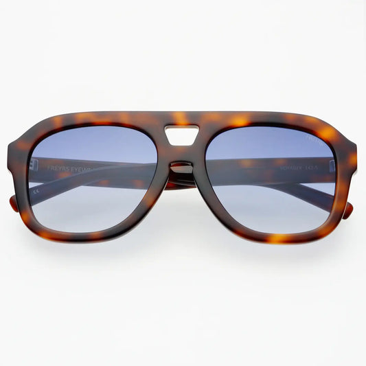 Voyager Acetate Oversized Aviator Sunglasses
