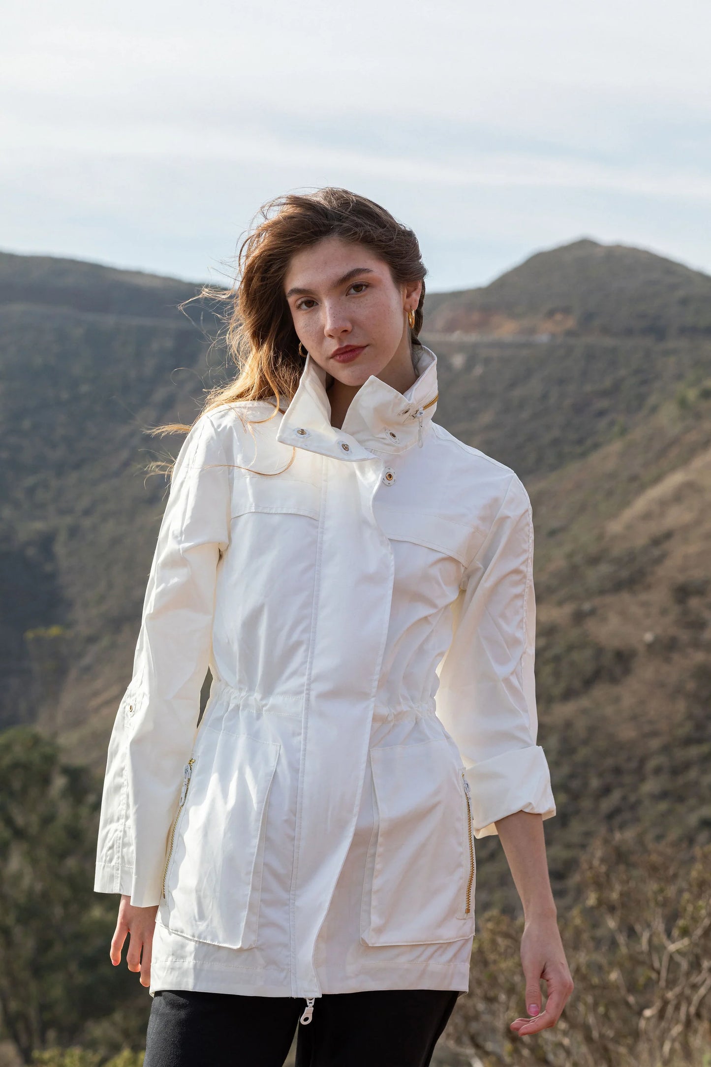 Anorak Jacket- White