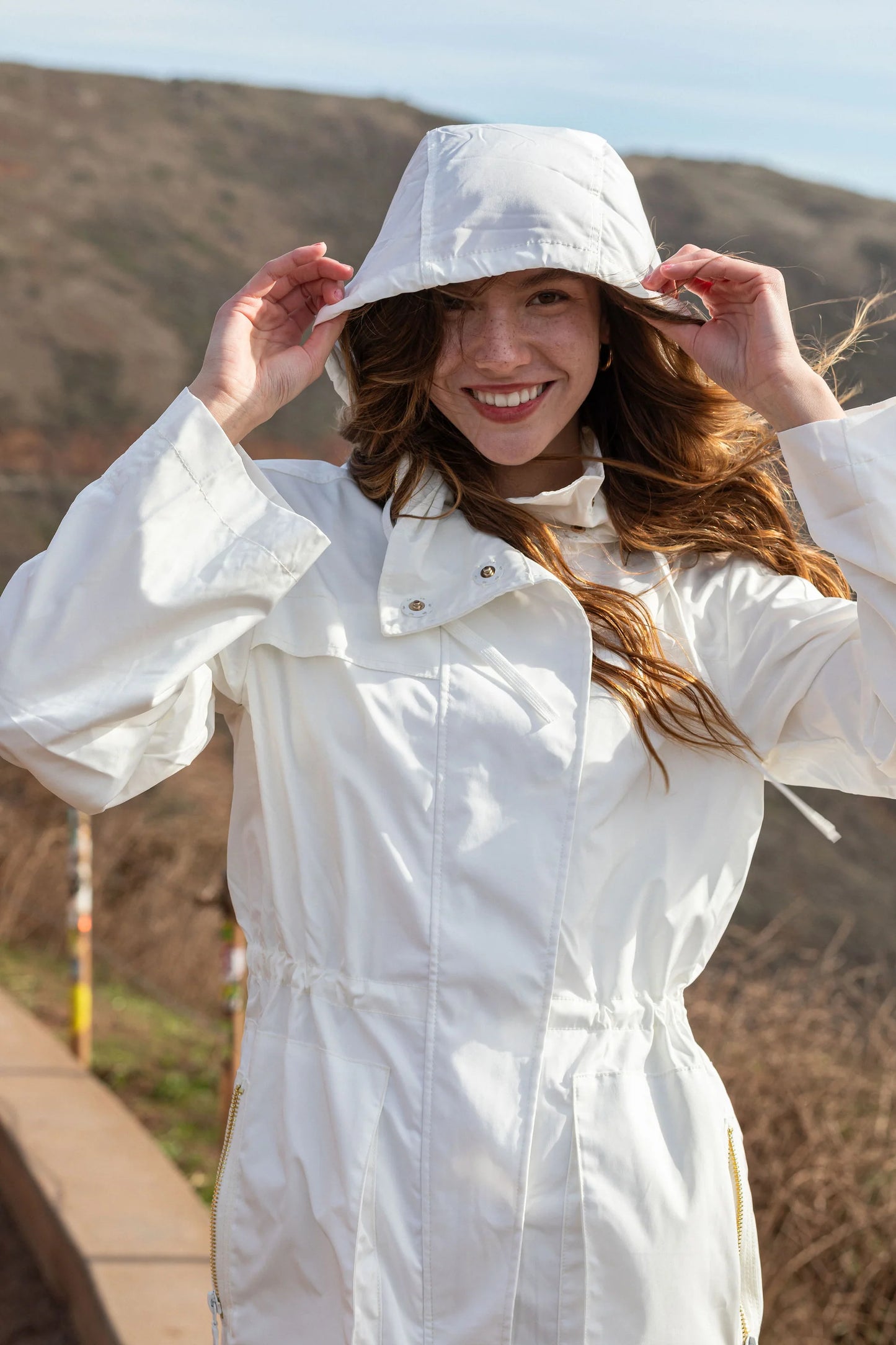 Anorak Jacket- White
