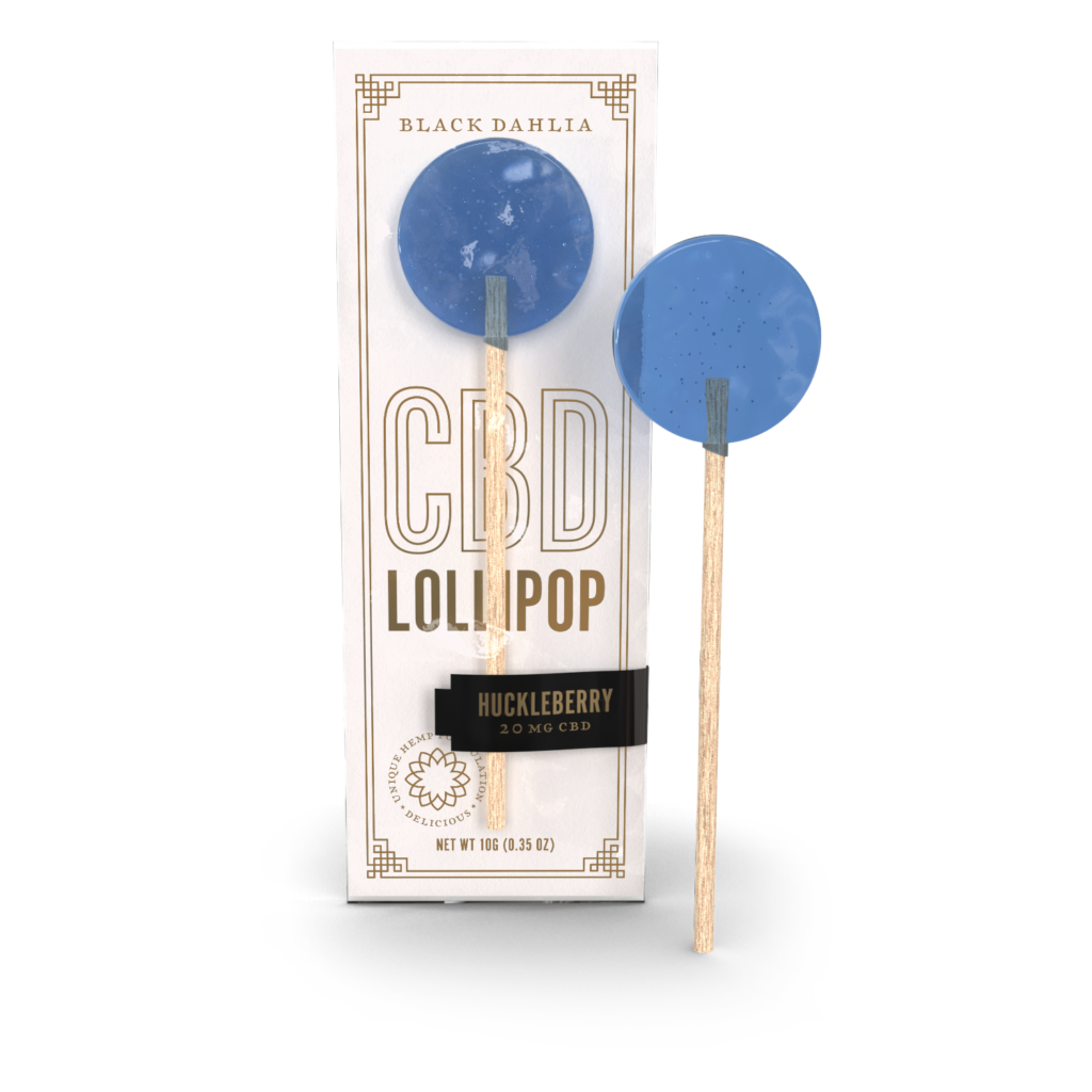 CBD Lollipop- Huckleberry