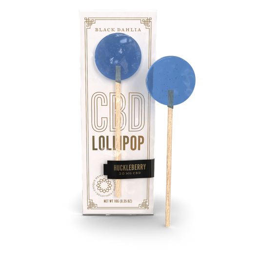 CBD Lollipop- Huckleberry