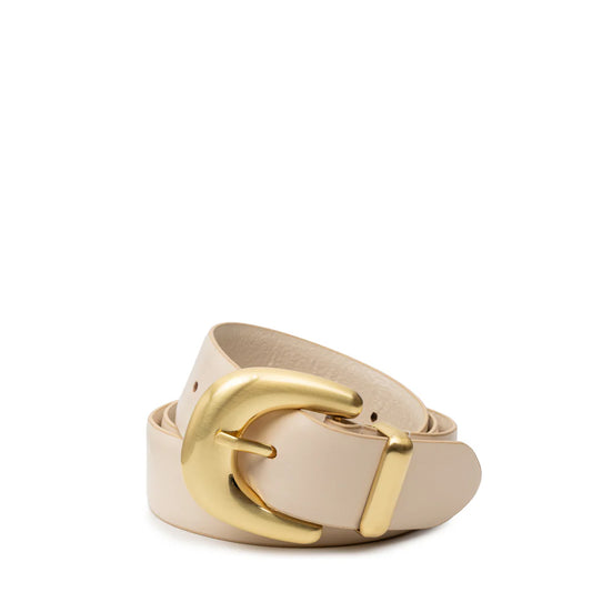 The Myrna Belt- Ecru