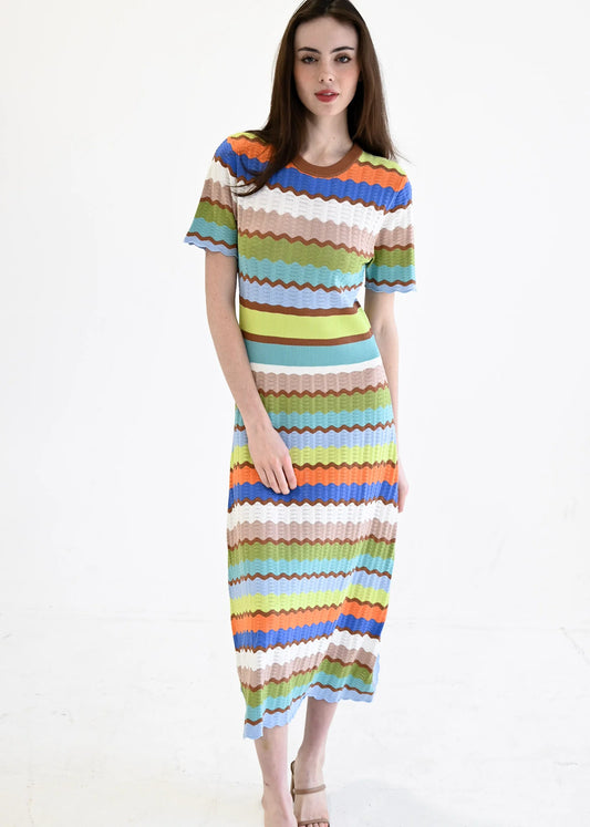 Eyelet Crochet Dress