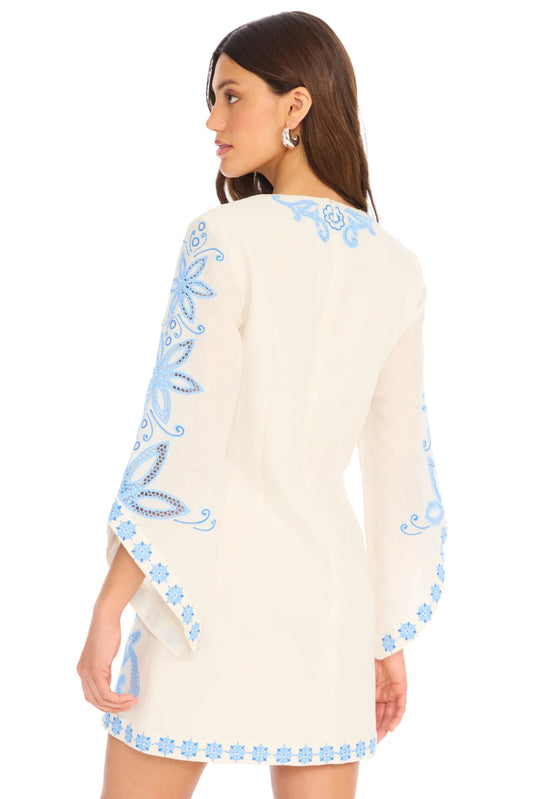 Embroidered Alina Dress