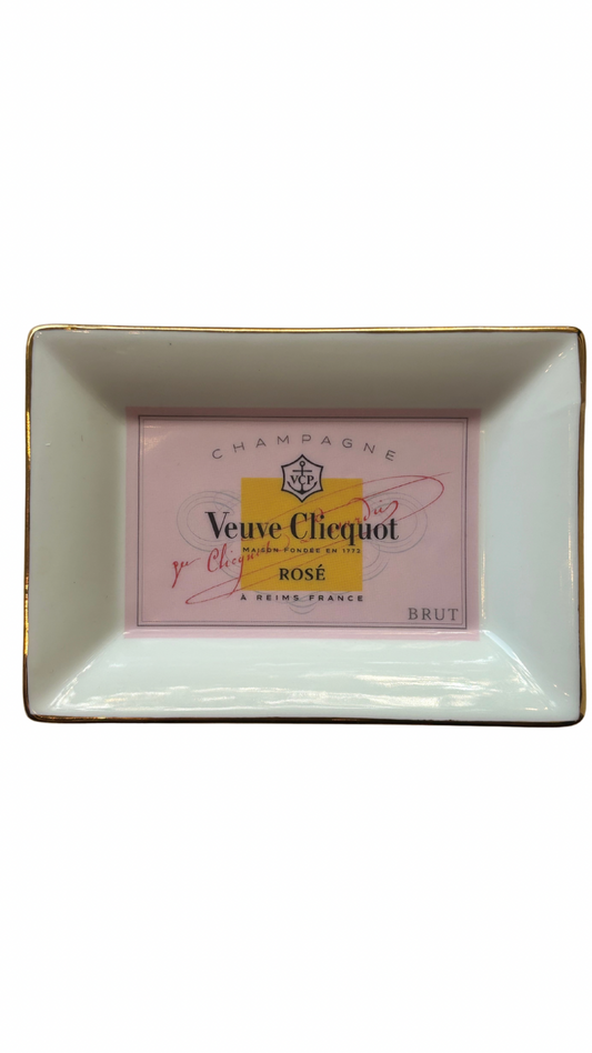 Veuve Clicquot Pink Trinket Tray