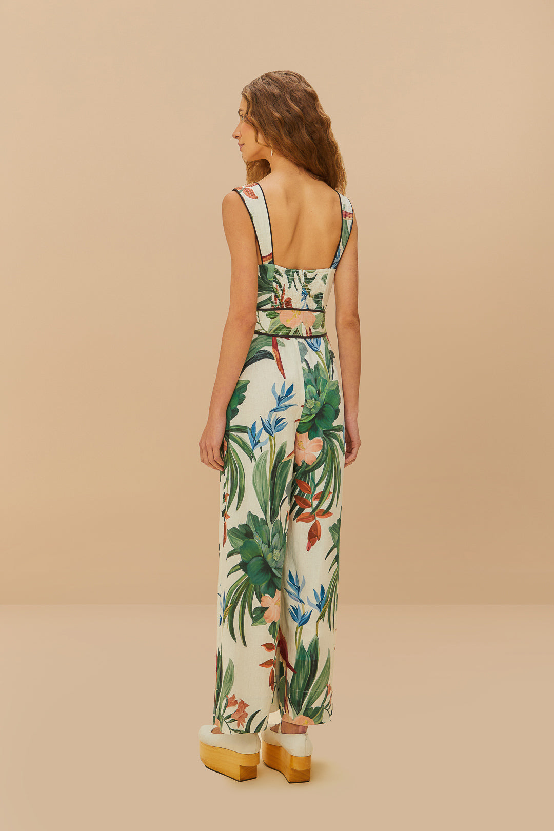 Midnight  Macaw Fiesta Mix Jumpsuit
