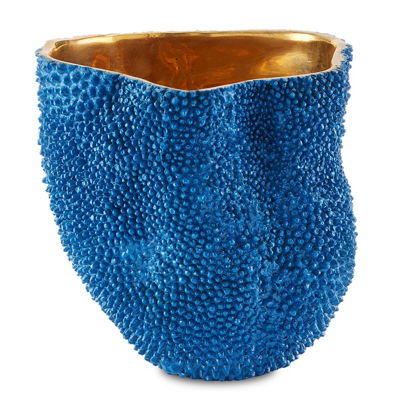 Jackfruit Medium Cobalt Blue Vase