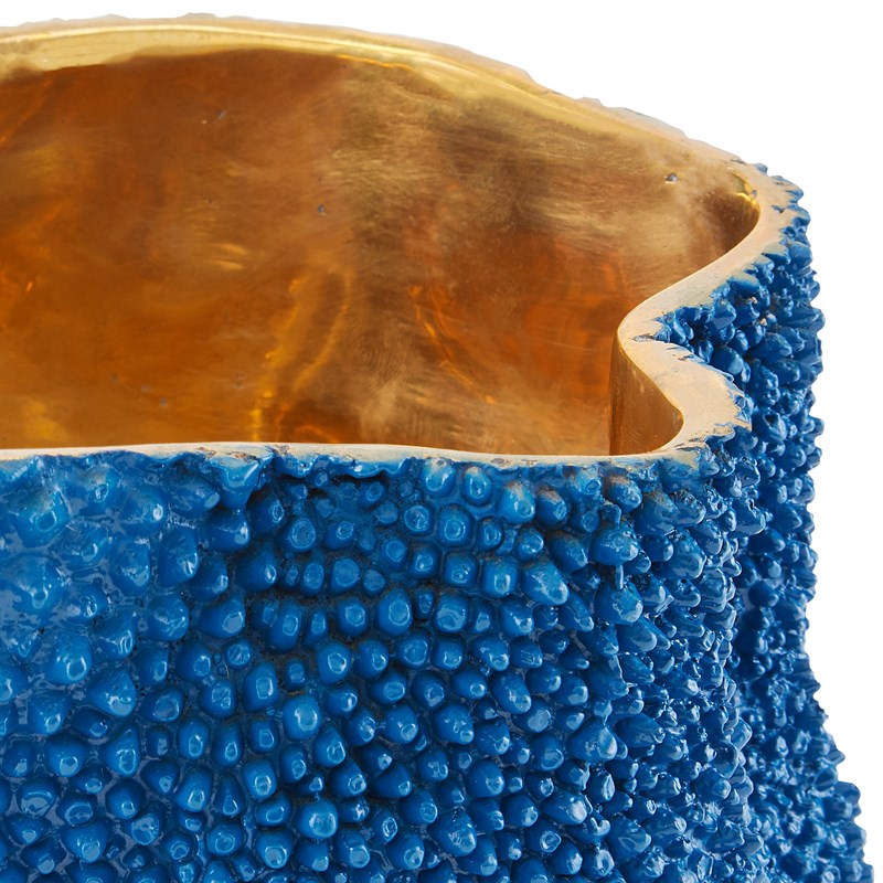 Jackfruit Medium Cobalt Blue Vase