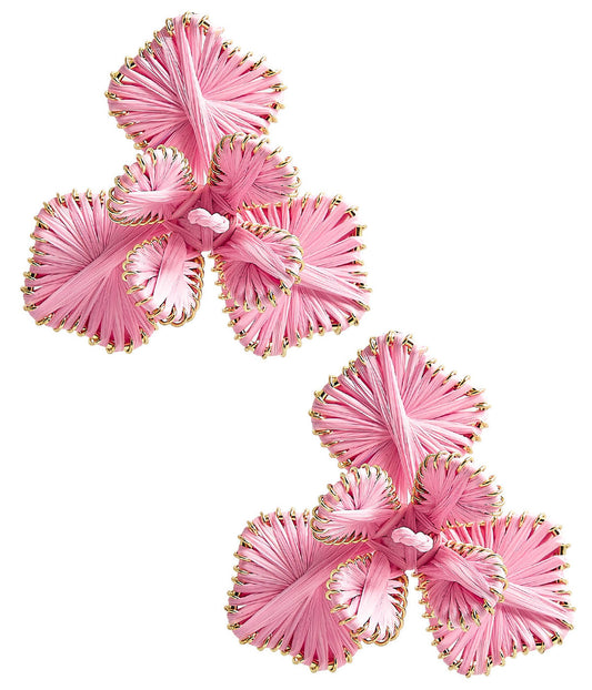 Kaia Flower Earring - Light Pink