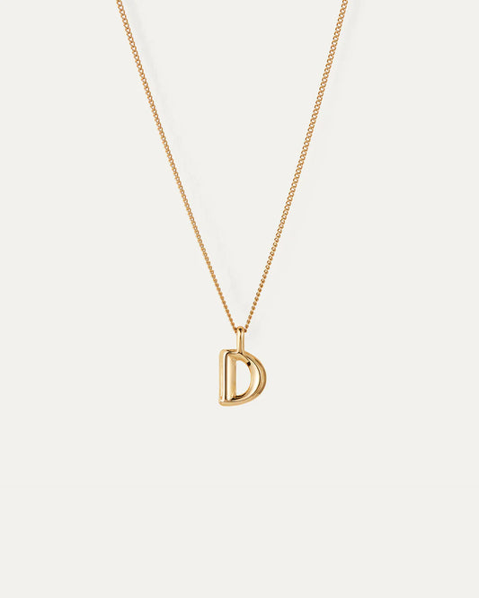 Monogram Necklace - D