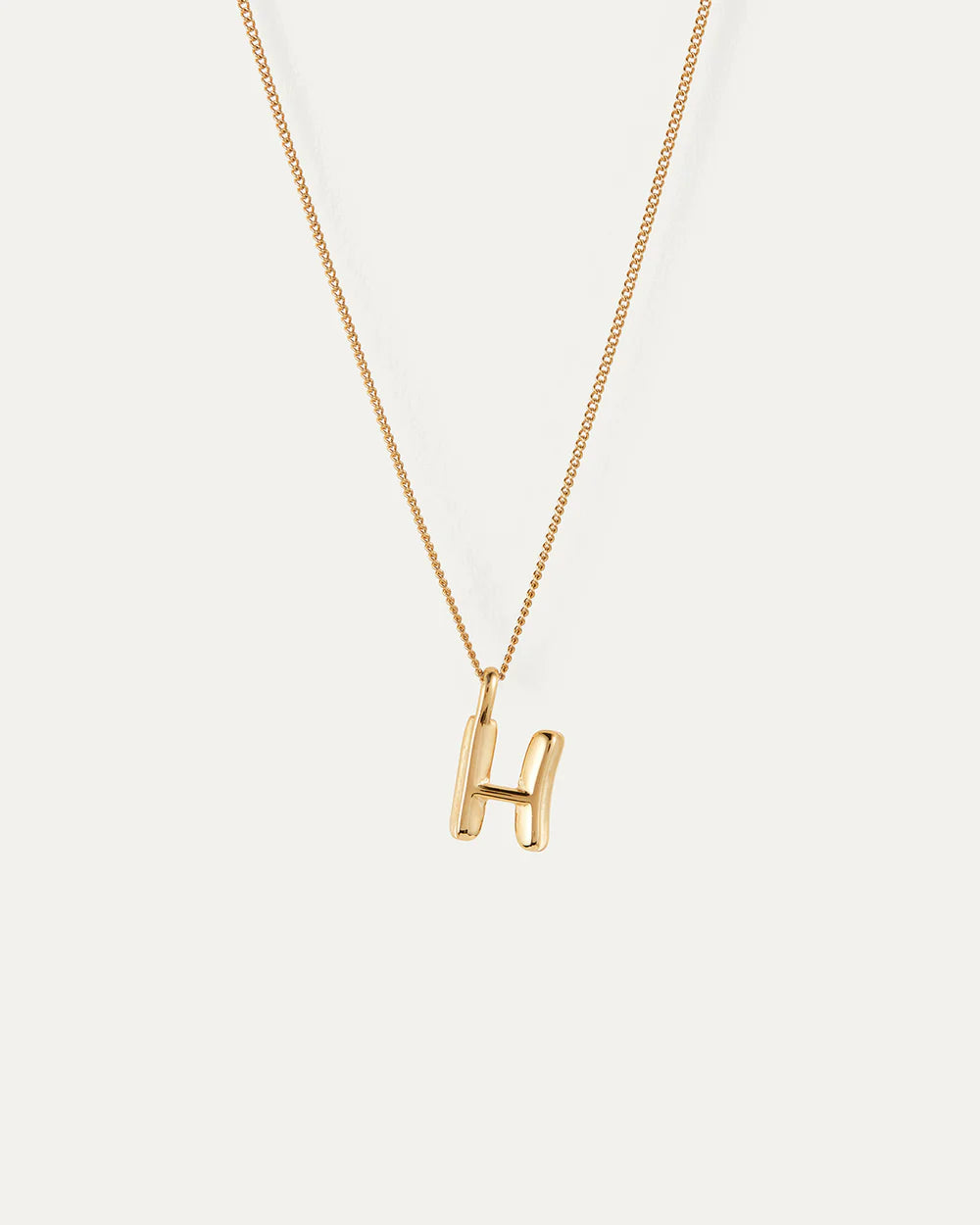 Monogram Necklace - H