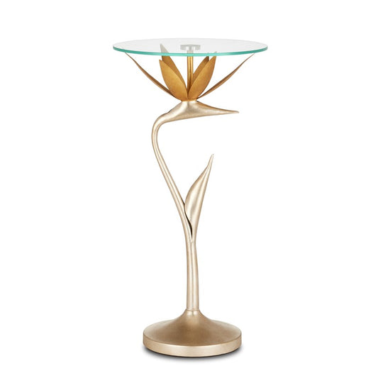 Paradiso Gold & Silver Accent Table