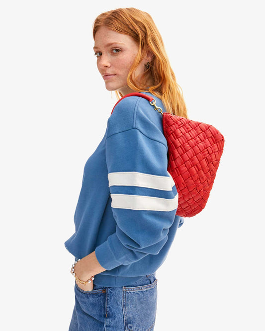 Petit Moyen- Rosa Puffy Woven
