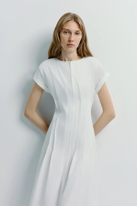 Verri Pintuck Dress