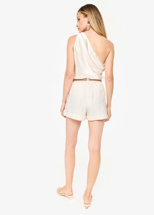 Ravi Linen Short Macadamia