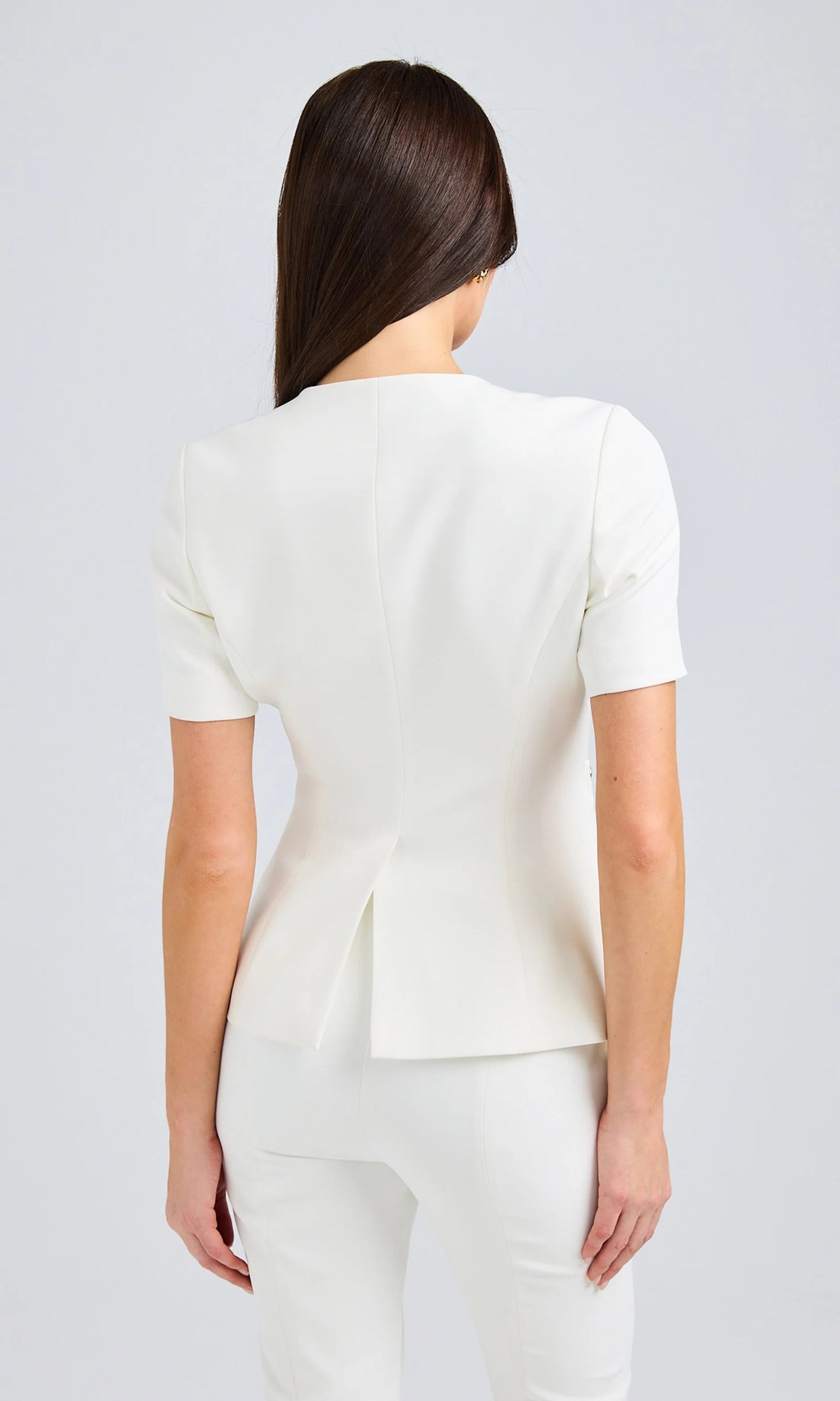 Reyes Crepe Jacket