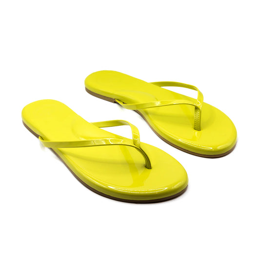 Indie Patent Grapefruit Sandal