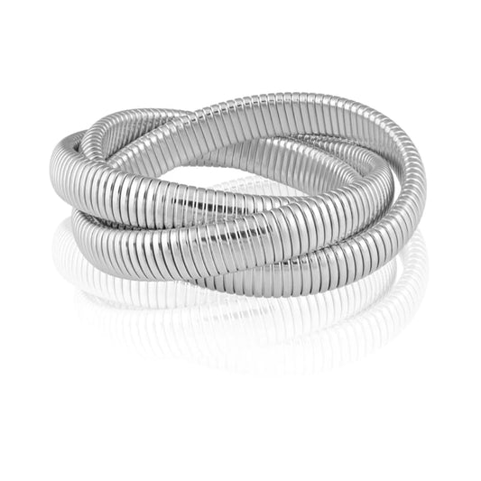 Infinity Multi Layered Bracelet- Silver