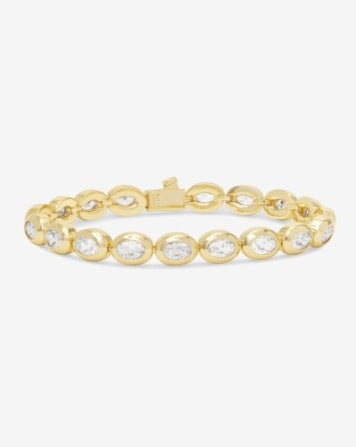 She's A Boss Tennis Bracelet