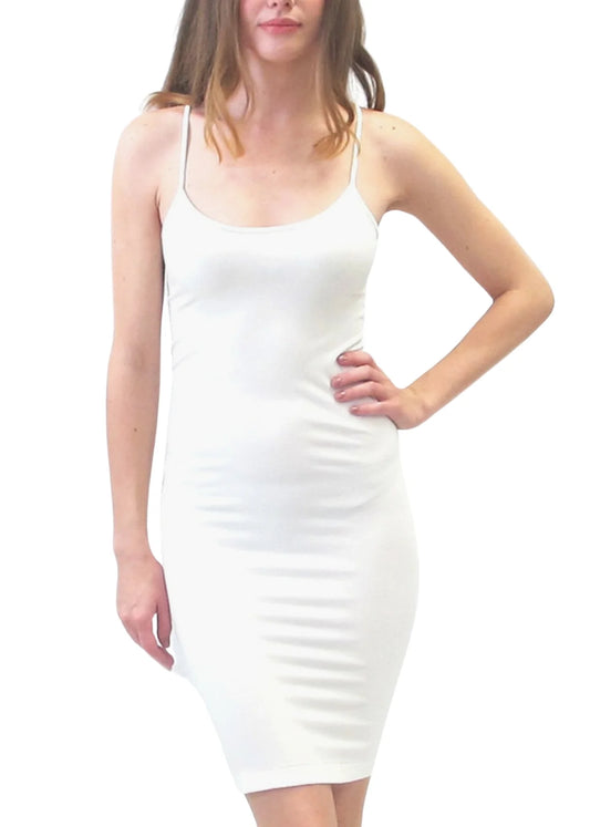 Basic Cami Dress- Ivory