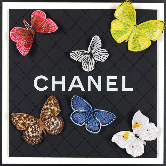 Chanel Black Butterfly Swarm