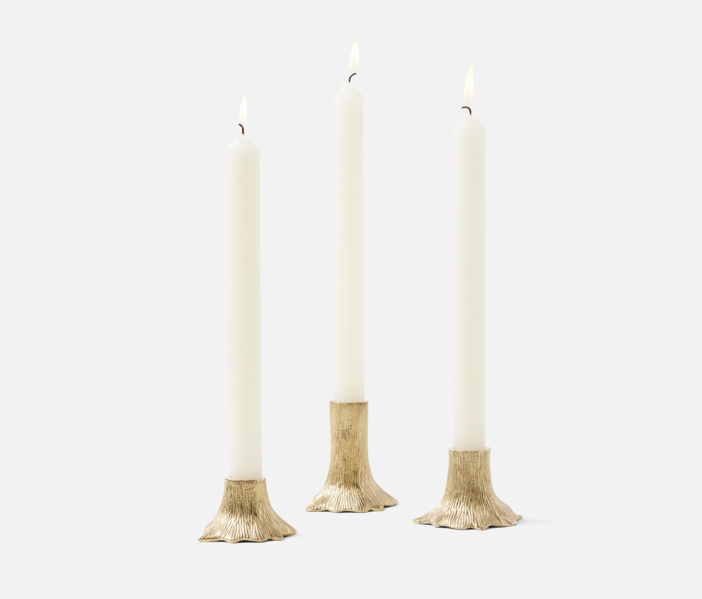 Griffin Gold Candle Holders