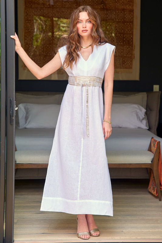 Beverly Linen Dress