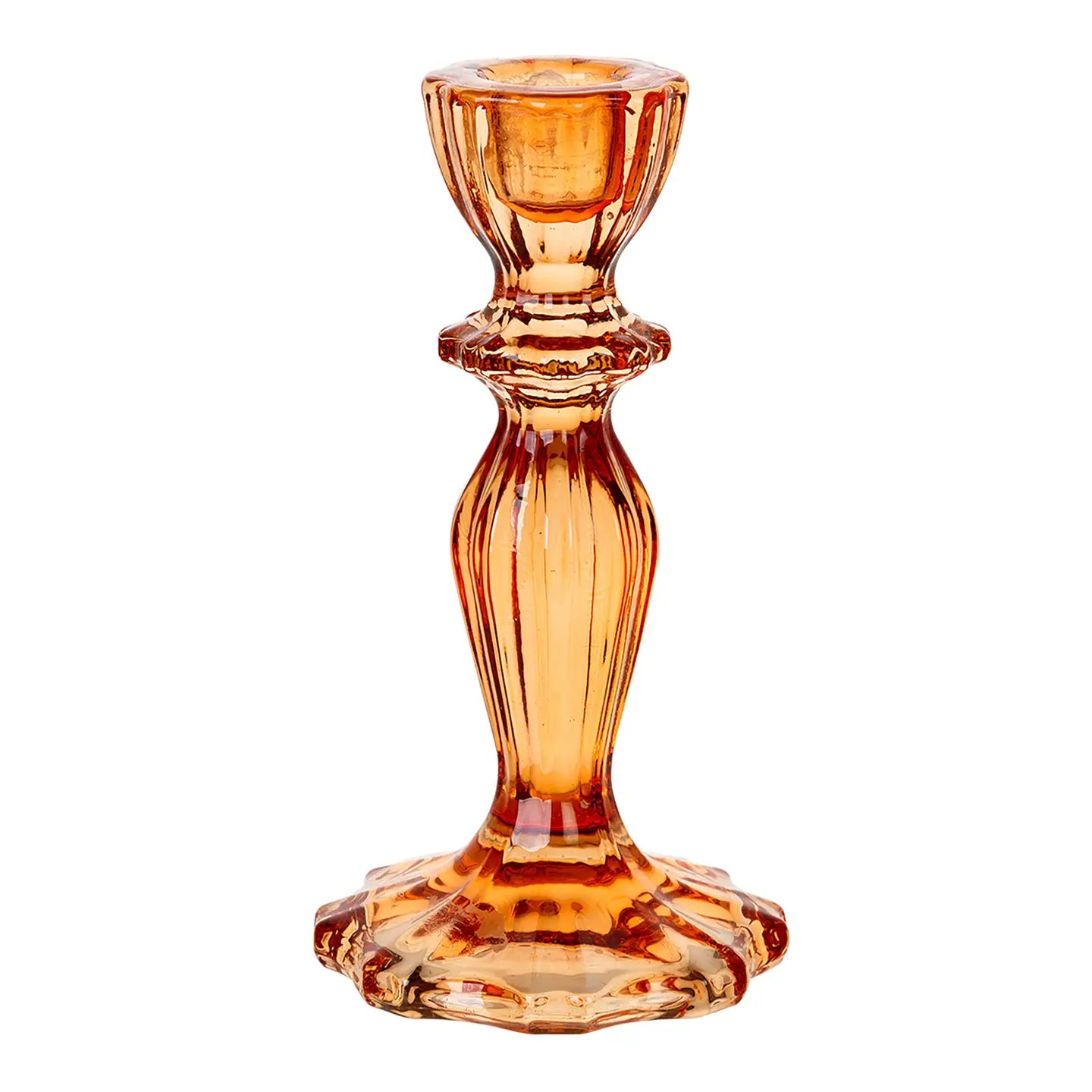 Warm Glass Candle Holders