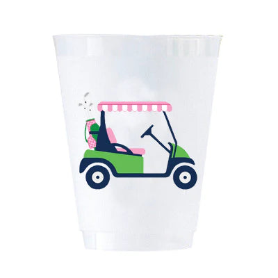 Golf Cart/ Shatterproof Cups