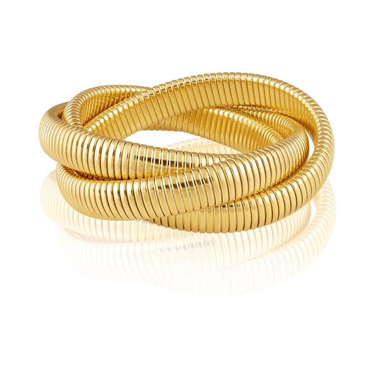 Infinity Multi Layered Bracelet- Gold