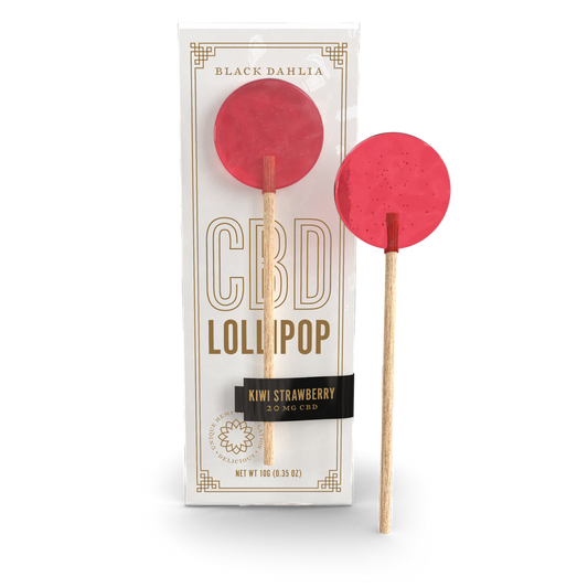 CBD Lollipop- Kiwi Strawberry