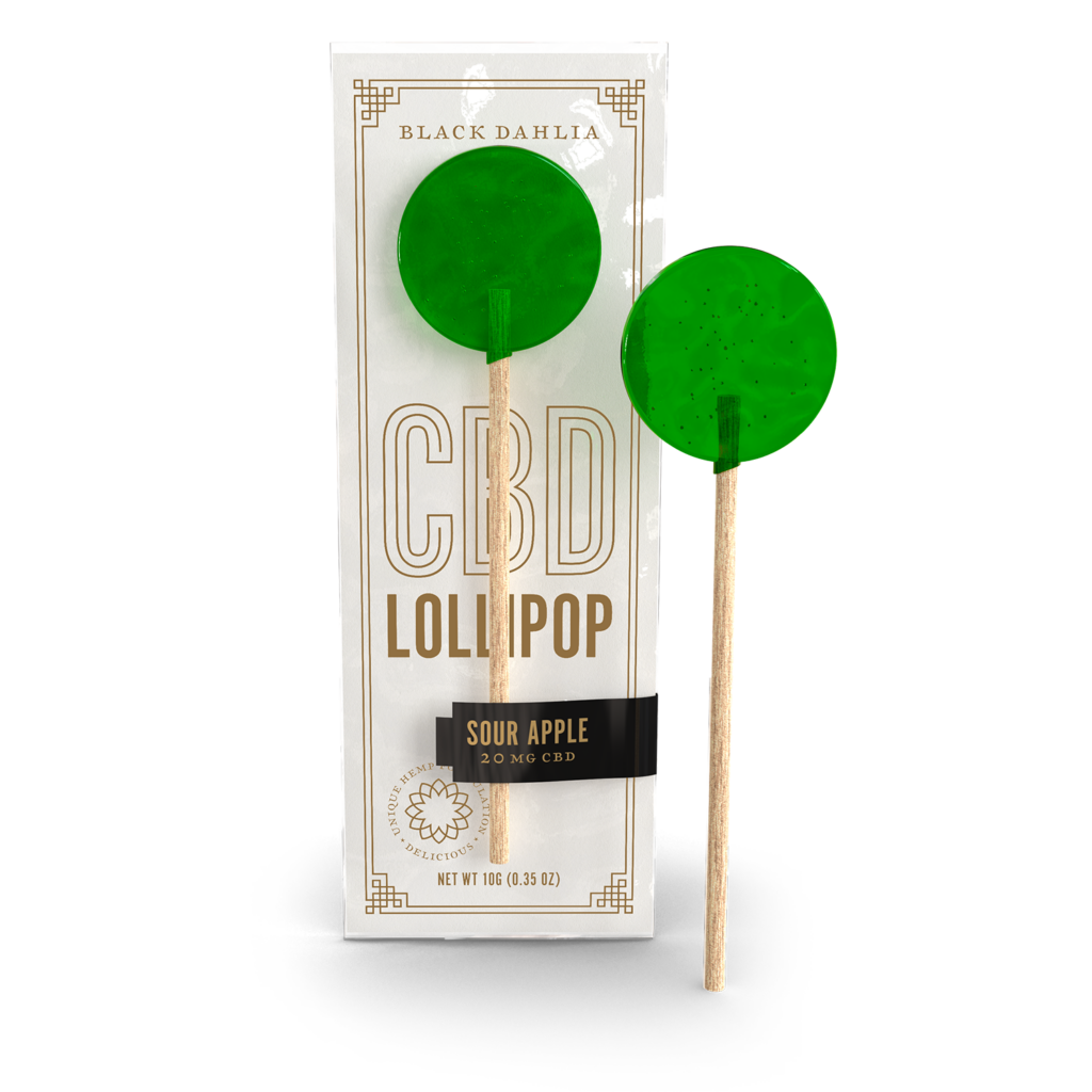 CBD Lollipop- Sour Apple