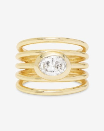 She's a Boss Stacked Ring